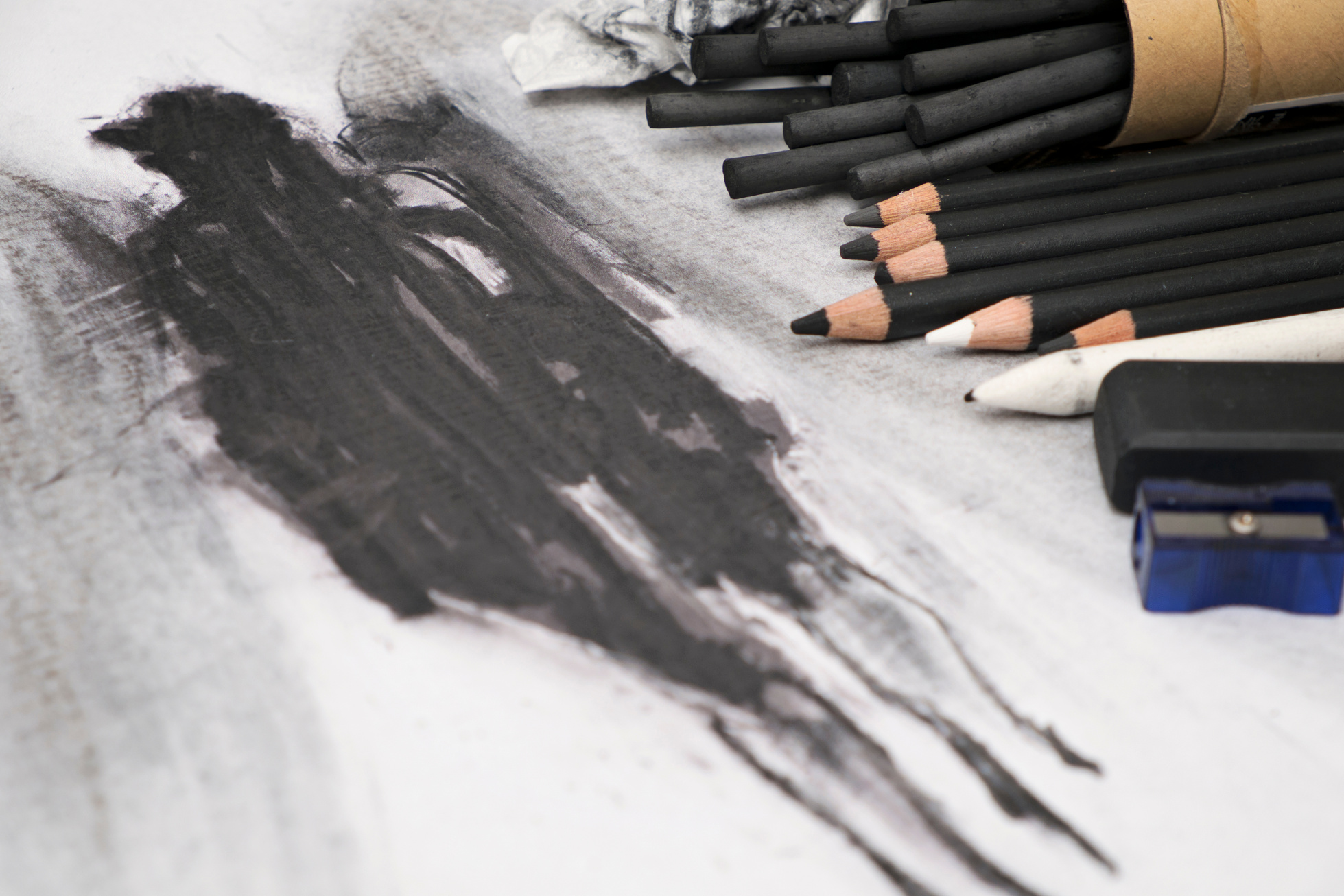 Charcoal art